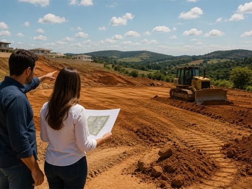 terraplanagem terreno antes de construir